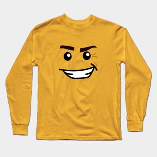 Lego Minifig Grin Long Sleeve T-Shirt